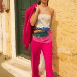 Golden Snake Silk Scarf