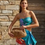 Pink Lobster Kiss Silk Scarf