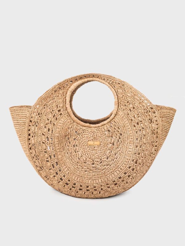 Halo Handmade Raffia Bag