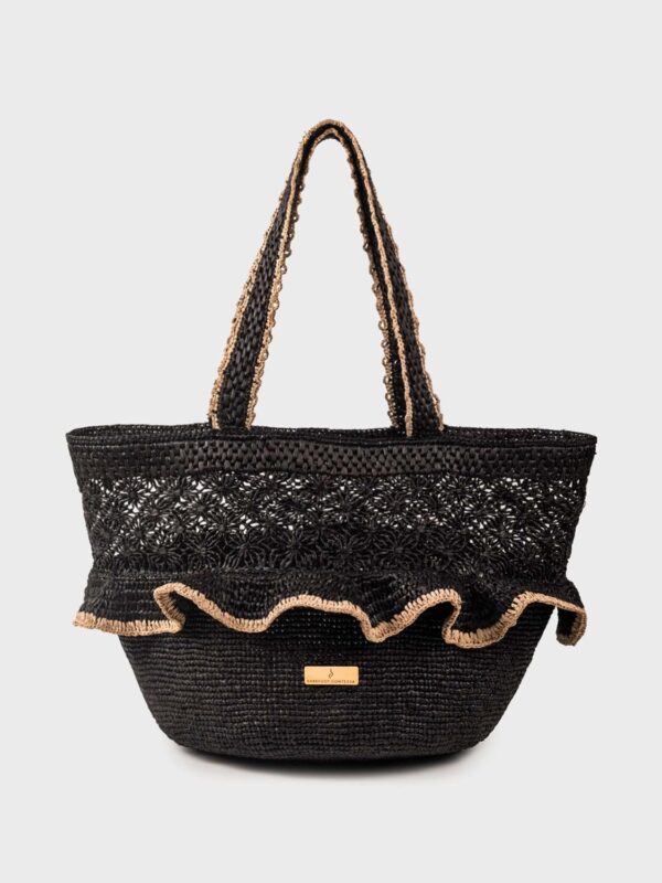 Ophelia Handmade Raffia Bag